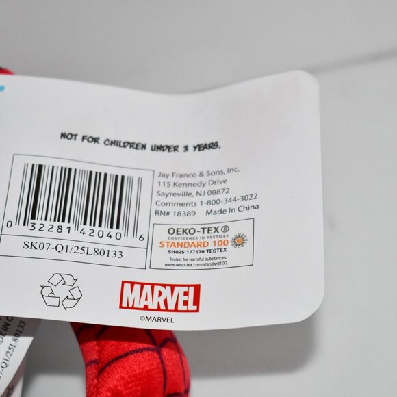 Disney Marvel Spidey and His Amazing Friends 8" Miles Morales/Spin Plush – NWT - Picture 4 of 4